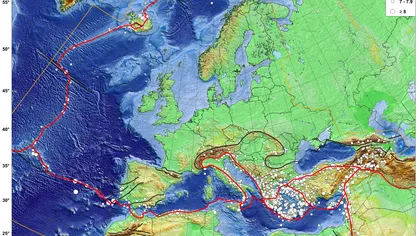 Harta riscului seismic din Europa, lansată de cercetătorii germani FOTO