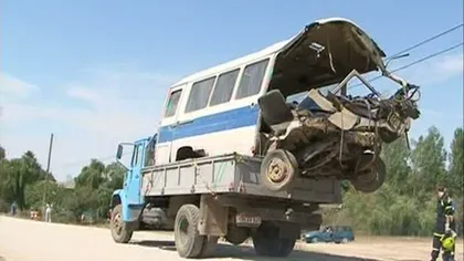 TRAGEDIE 11 morţi şi 34 de răniţi, într-un accident de autobuz în R. Moldova VIDEO