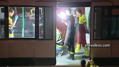 Accident la metroul din Madrid. Două persoane au murit VIDEO