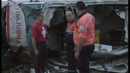 Tânărul care a furat şi condus o ambulanţă din Bârlad a fost reţinut VIDEO