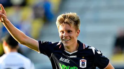 A marcat trei goluri în 230 de secunde. Cel mai rapid hattrick din istoria Danemarcei VIDEO
