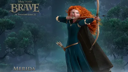 Brave: noua imagine a prinţesei Disney e la noi pe ecrane