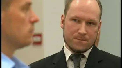 PEDEAPSA MAXIMĂ. Anders Breivik, condamnat la 21 de ani de închisoare pentru masacrul de la Oslo
