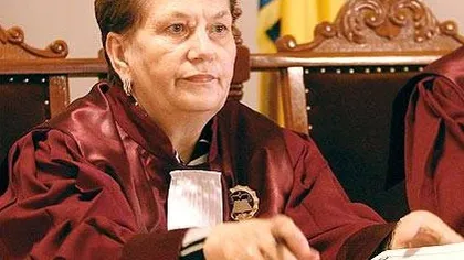 Judecătoarea CCR Aspazia Cojocaru: Ameninţările cu moartea au venit dintr-o parte a clasei politice