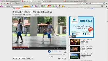 Emoţionant. Un copil fără tălpi, chemat la antrenamentele Barcelonei VIDEO