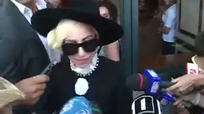 Lady Gaga, în drum spre Piaţa Constituţiei. Vezi imagini cu artista înainte de concert VIDEO