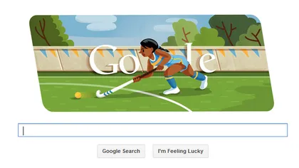 JO 2012: Google şi-a schimbat logo-ul pentru a marca hocheiul pe iarbă