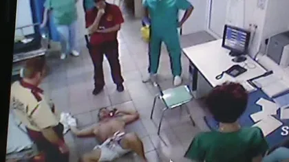 Scandal la Spitalul de Urgenţă din Galaţi: Un pacient a avariat o ambulanţă