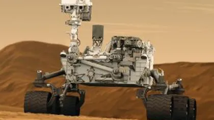 Robotul Curiosity se pregăteşte să se deplaseze pentru prima dată pe Marte