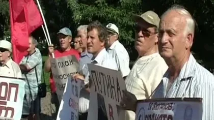 Sute de oameni au protestat faţă de inagurarea unui centru logistic al NATO în Rusia VIDEO