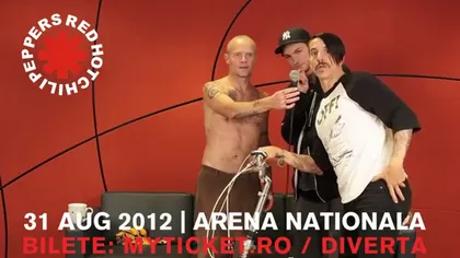 Red Hot Chili Peppers, extrem de încântaţi de concertul din România. Vezi mesajul lor VIDEO