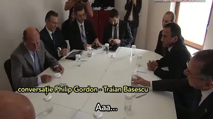 Traian Băsescu, către ambasadorul SUA: N-o duc prea bine VIDEO