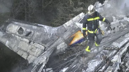 Un avion s-a prăbuşit în Austria. Şase persoane au murit