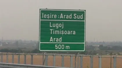 Se deschide o nouă secţiune din autostrada Timişoara-Lugoj