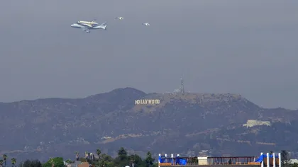 Naveta spaţială Endeavour şi-a încheiat călătoria: A ajuns la Los Angeles, unde va fi expusă VIDEO
