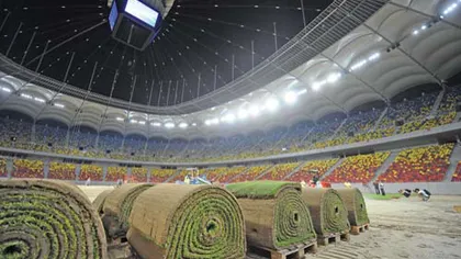 Steaua şi Dinamo schimbă gazonul Naţional Arena. Covorul de iarbă, înlocuit a treia oară
