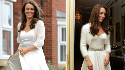 O ospătăriţă s-a îmbogăţit pe seama lui Kate Middleton: Seamănă perfect cu ea FOTO