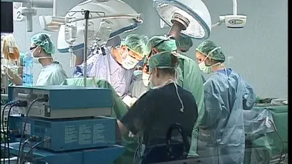 Ficatul şi rinichii unei femei aflate în moarte cerebrală, prelevate de medici la Timişoara