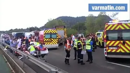 Câţiva români răniţi în accidentul din sud-estul Franţei ajung luni noaptea în ţară
