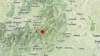 Cutremur cu magnitudinea de 4,1 în Vrancea