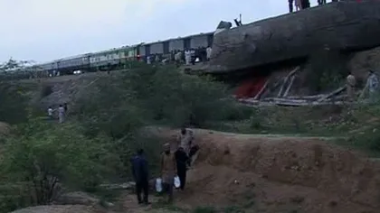 Accident feroviar în Pakistan. Trei morţi şi zeci de răniţi VIDEO