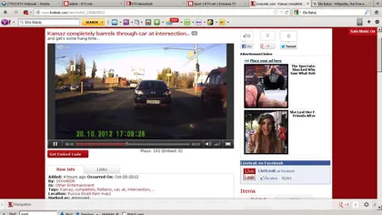 Un camion fără frâne face prăpăd într-o intersecţie, în Rusia VIDEO