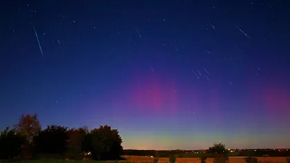 Ploaie de stele, luni noapte: Curentul de meteori Draconide ajunge la maxim