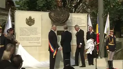 Piaţeta Regelui din Capitală a fost inaugurată în prezenţa Regelui Mihai I VIDEO