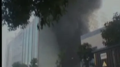 Un incendiu spectaculos a izbucnit la o centrală electrică din China VIDEO