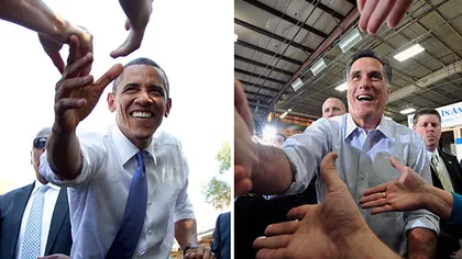 Obama versus Romney. Despre lucruri mai puţin serioase GALERIE FOTO