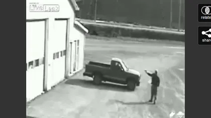 CEL MAI PROST HOŢ! A furat o maşină, dar nu ştie să conducă VIDEO