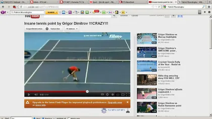 Game, set, meci. Un bulgar a reuşit o execuţie uluitoare, în tenis VIDEO