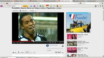 Golul care l-a făcut să plângă pe Ronaldinho. Reuşită superbă, în memoria tatălui VIDEO