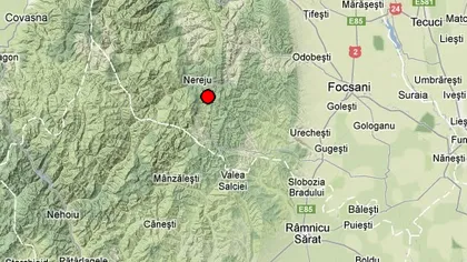 Un cutremur cu magnitudinea de 2,9 pe Richter a avut loc miercuri în Vrancea