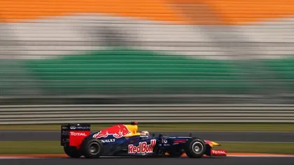 Sebastian Vettel se apropie de al treilea titlu consecutiv în Formula 1. A câştigat cursa din India