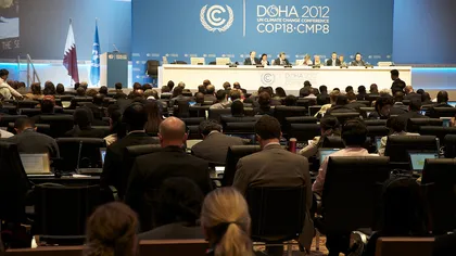 Conferinţa de la Doha privind schimbările climatice: România susţine continuarea Protocolului Kyoto