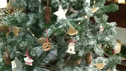 Crăciun 2012: Anul acesta se poartă decoraţiunile sub formă de prăjituri şi cele eco VIDEO