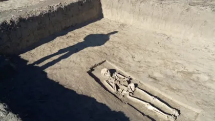 O necropolă antică, descoperită pe traseul interconexiunii de gaze dintre România şi Bulgaria
