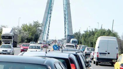 Circulaţia rutieră pe Podul Agigea a fost reluată marţi