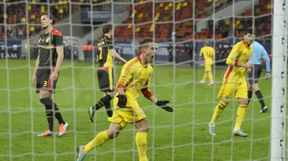 România şi-a luat revanşa în faţa Belgiei. A câştigat cu 2-1 ultimul amical al anului