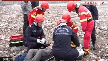 Doi oameni au murit îngropaţi de un mal de pământ în curtea Politehnicii din Capitală