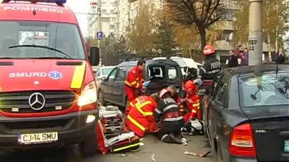 Accident violent cu un mort şi patru persoane rănite în Suceava