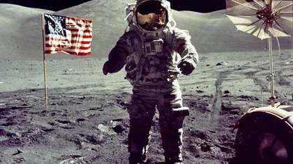 Ultimul om care a păşit pe Lună a făcut un experiment inedit cu camera foto