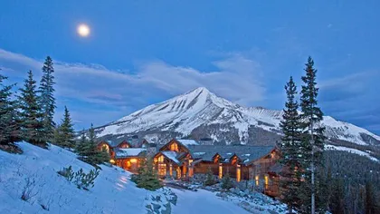 Un paradis al iernii pentru miliardari: Cum arată o cabană de schi ultra-luxoasă FOTO