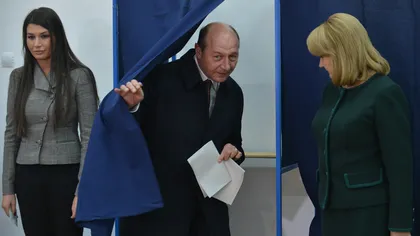 Băsescu a votat. 