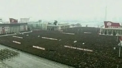 Nord-coreenii au sărbătorit cu fast lansarea în spaţiu a rachetei cu material nucelar VIDEO