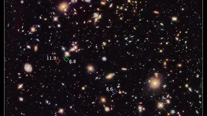 Cea mai veche galaxie din univers, de până acum, descoperită de telescopul Hubble