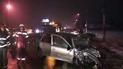 Noapte însângerată pe şosele. Patru oameni au murit în două accidente VIDEO