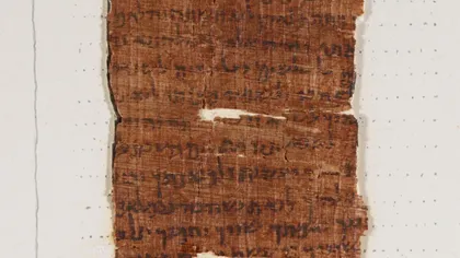 O copie veche de 2.000 de ani a celor 