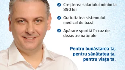 (P) Cristian Petrescu militează pentru salariul minim de 850 de lei şi cota unică redusă la 12%